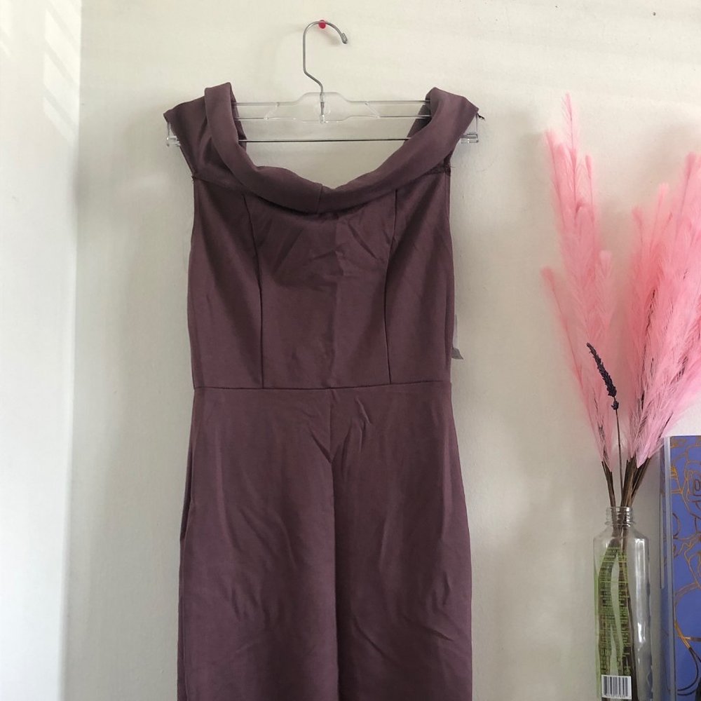 CHARLOTTE RUSSE Lilac Midi Dress